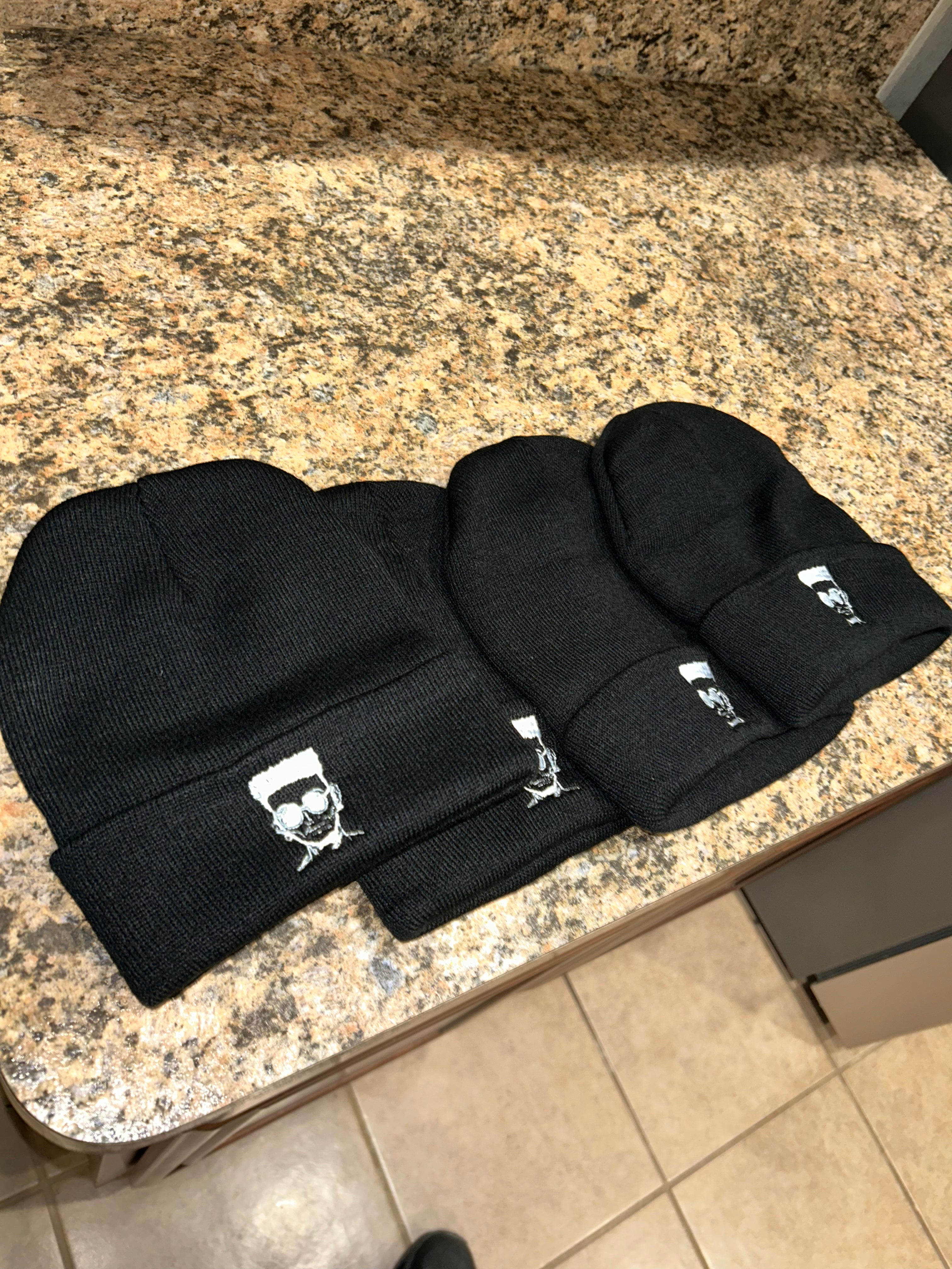 Mikul Embroidered Knit Beanie